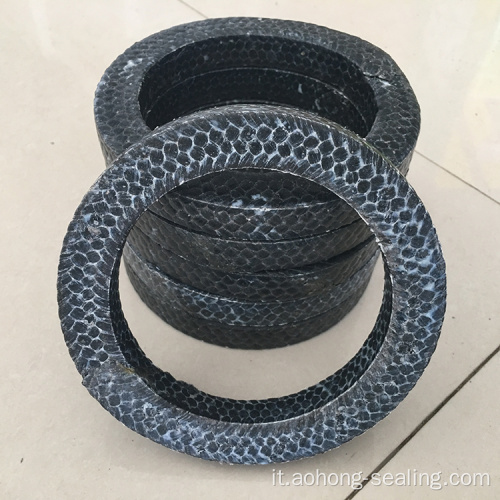 anello di imballaggio in fibra di carbonio valvola di resistenza